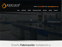 Tablet Screenshot of dabrielo.com